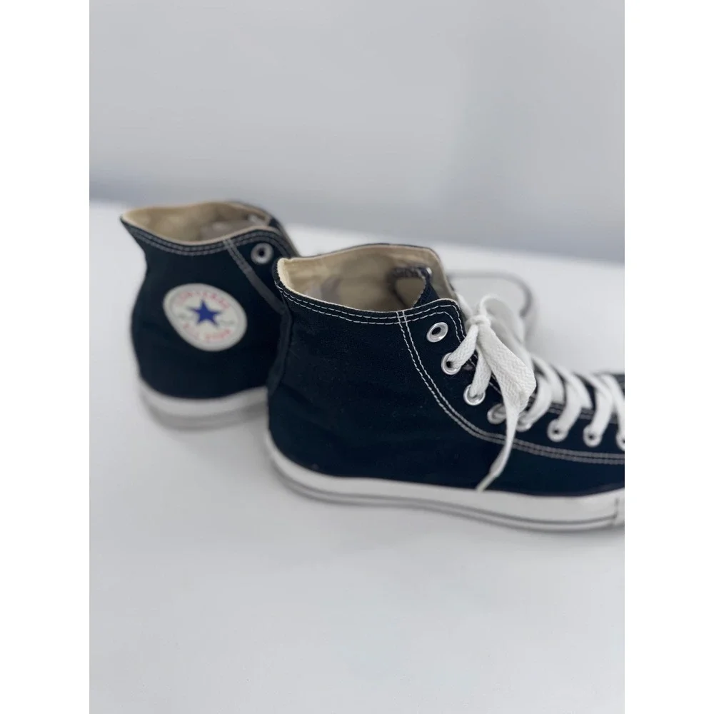 Converse Chuck Taylor All Star High Top Mens 9 Womens 11 Black Sneakers M9160 - Picture 5 of 11